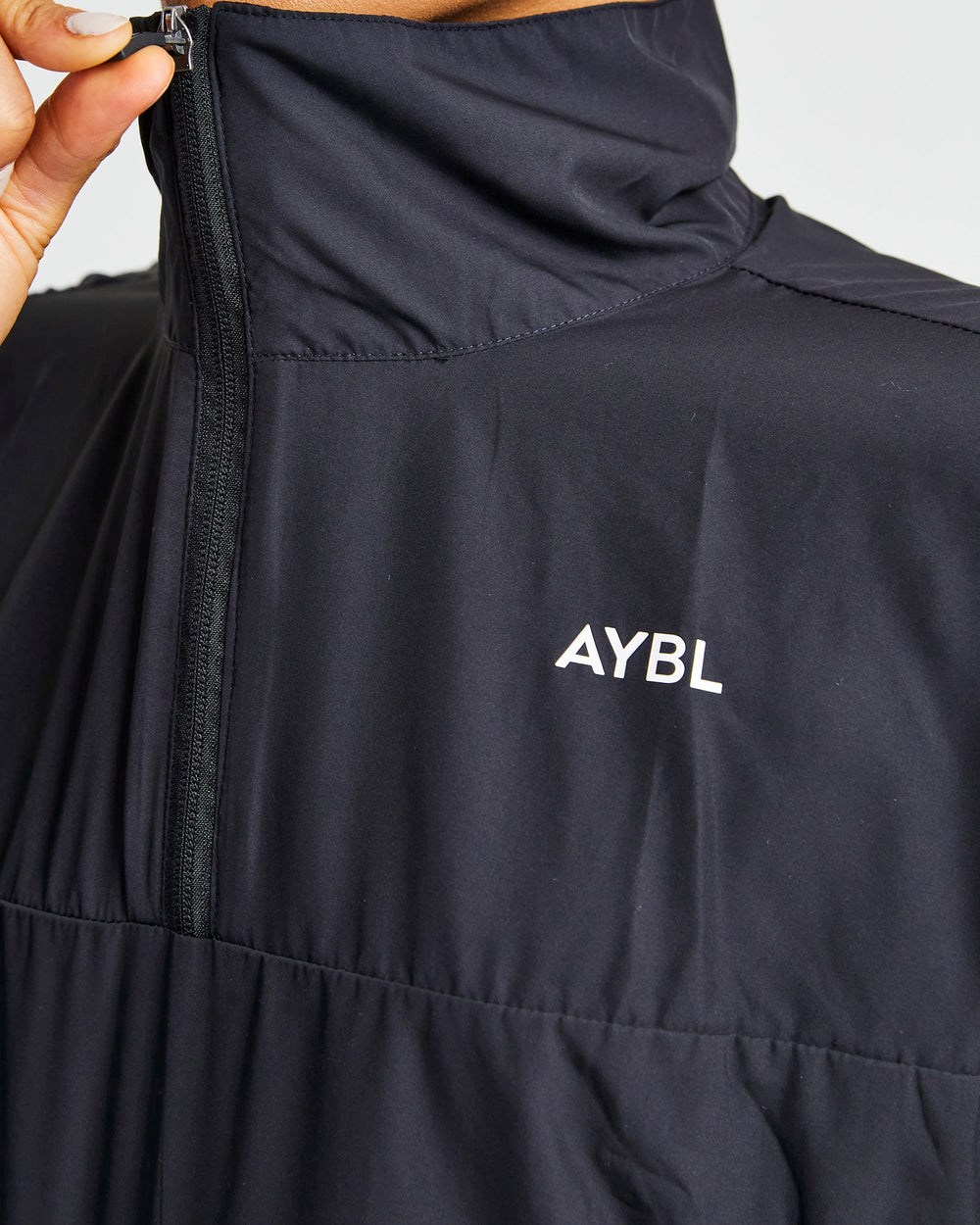 AYBL Everyday 1/2 Zip Pullover Svarta | 0928-CKIFE