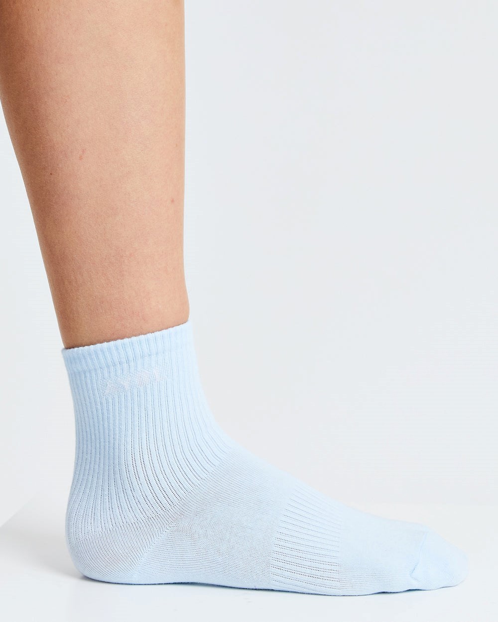 AYBL Everyday Crew Socks (3 Pack) Blå | 6591-KVIMS