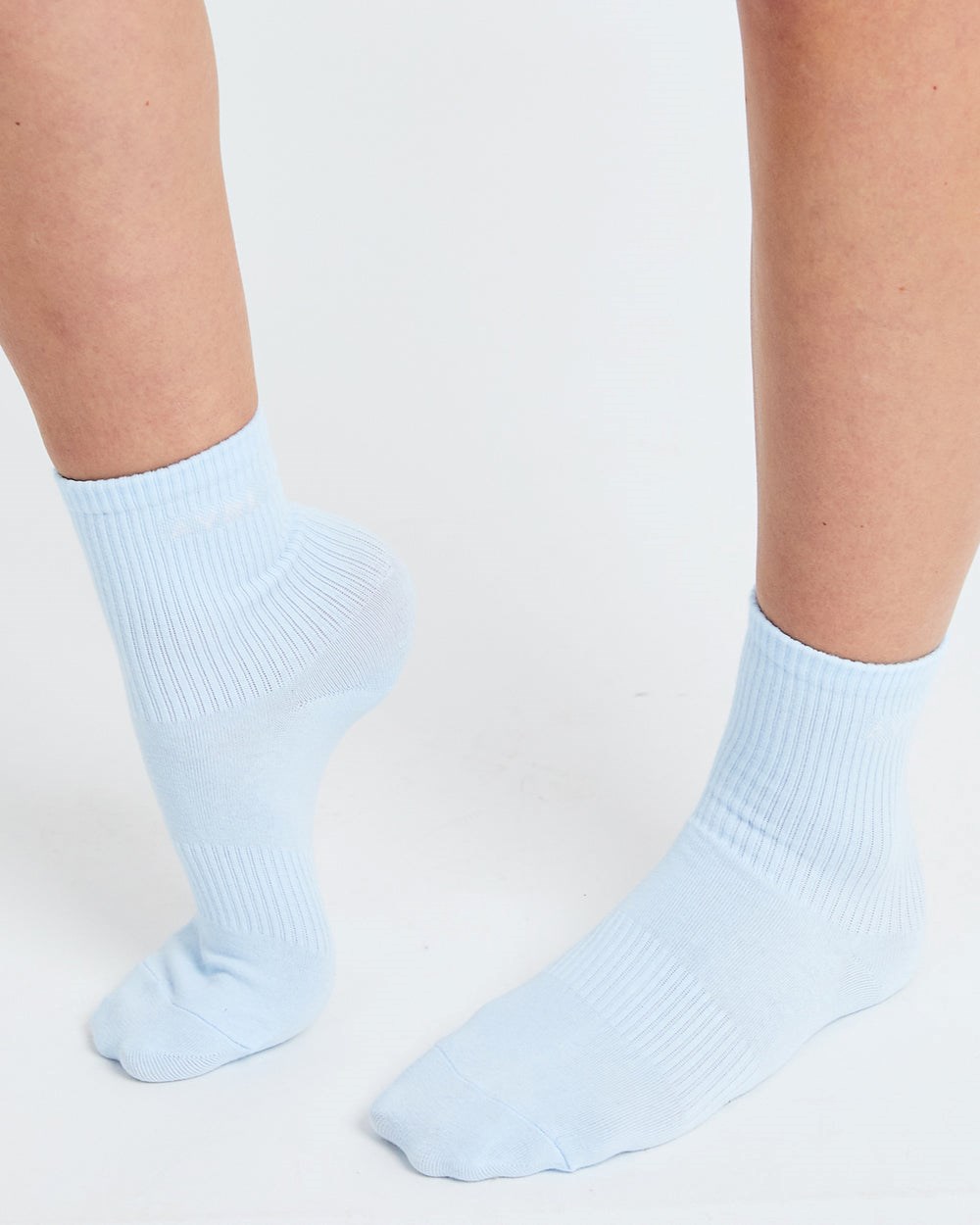 AYBL Everyday Crew Socks (3 Pack) Blå | 6591-KVIMS