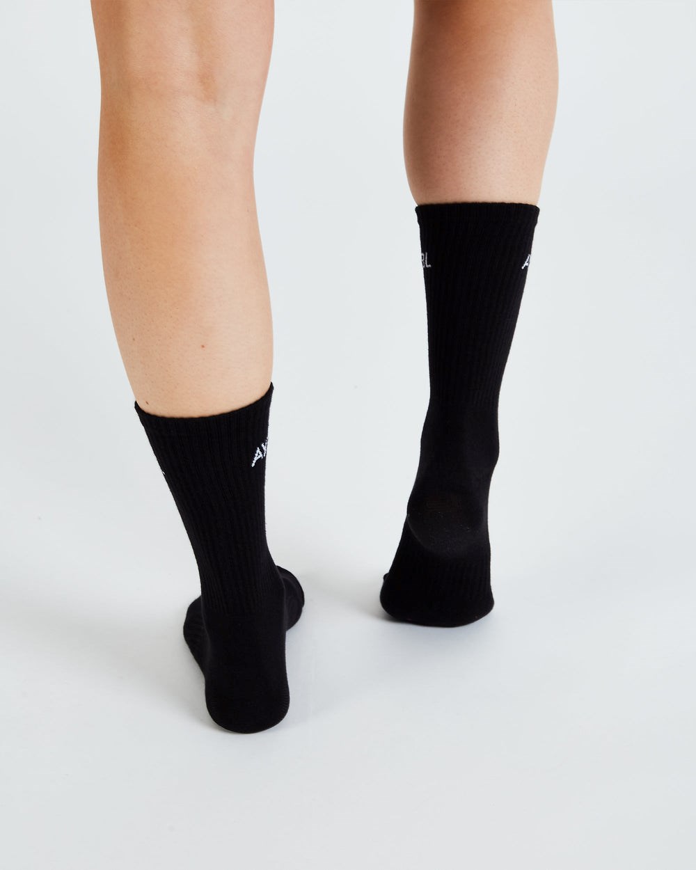 AYBL Everyday Crew Socks (3 Pack) Svarta | 2980-XKWPQ