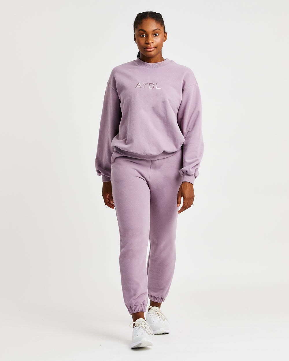 AYBL Everyday Oversized Joggers Muted Mauve | 5493-FZIYL