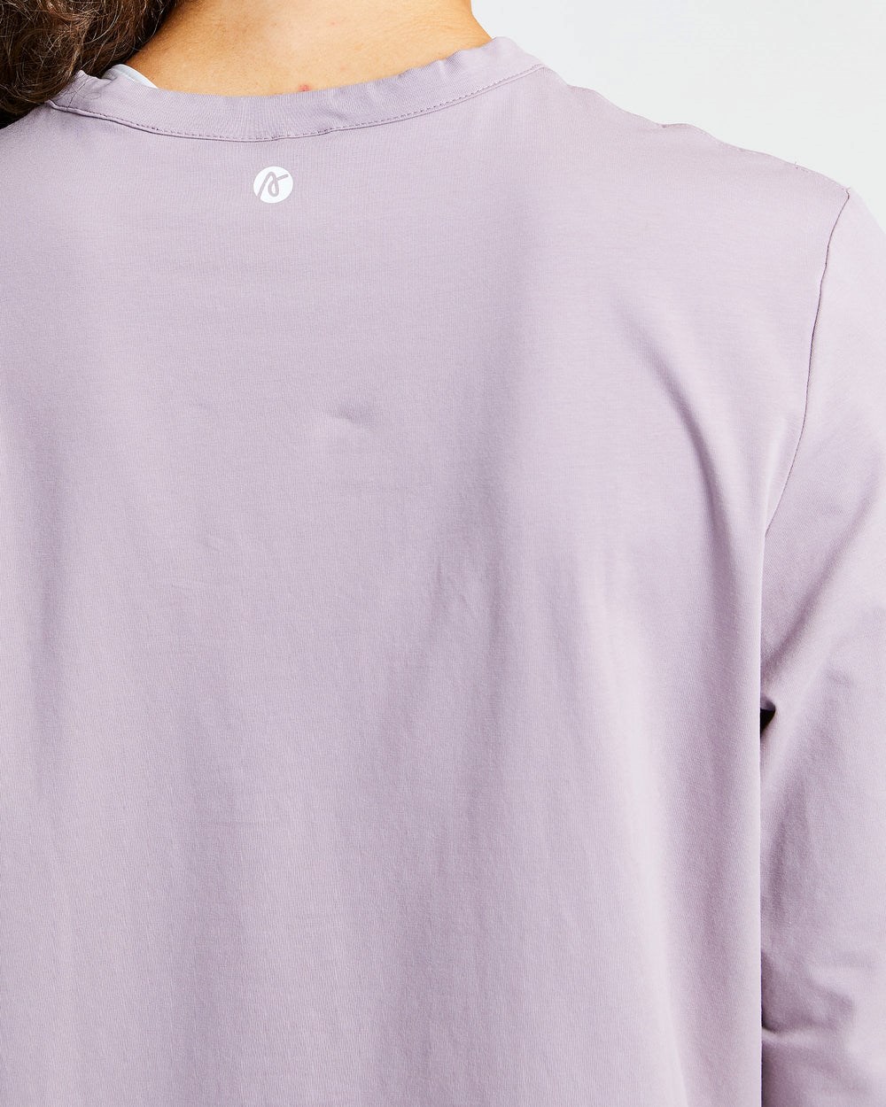 AYBL Everyday Oversized Long Sleeve T Shirt Muted Mauve | 8196-JKYTZ