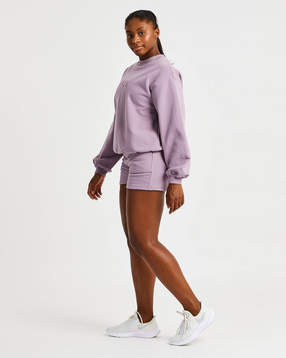 AYBL Everyday Oversized Shorts Muted Mauve | 0182-XQIRY