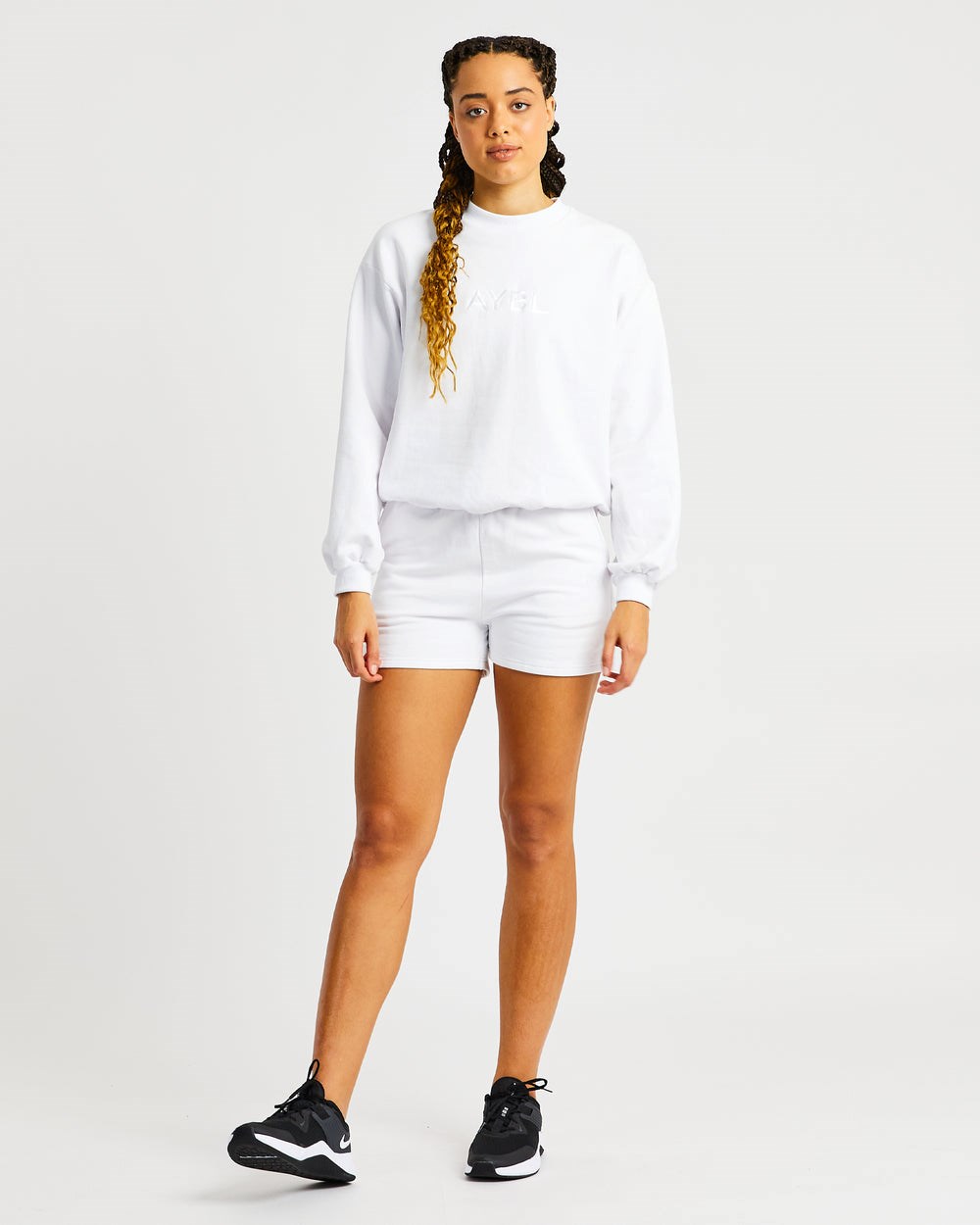 AYBL Everyday Oversized Shorts Vita | 7146-PRNSJ