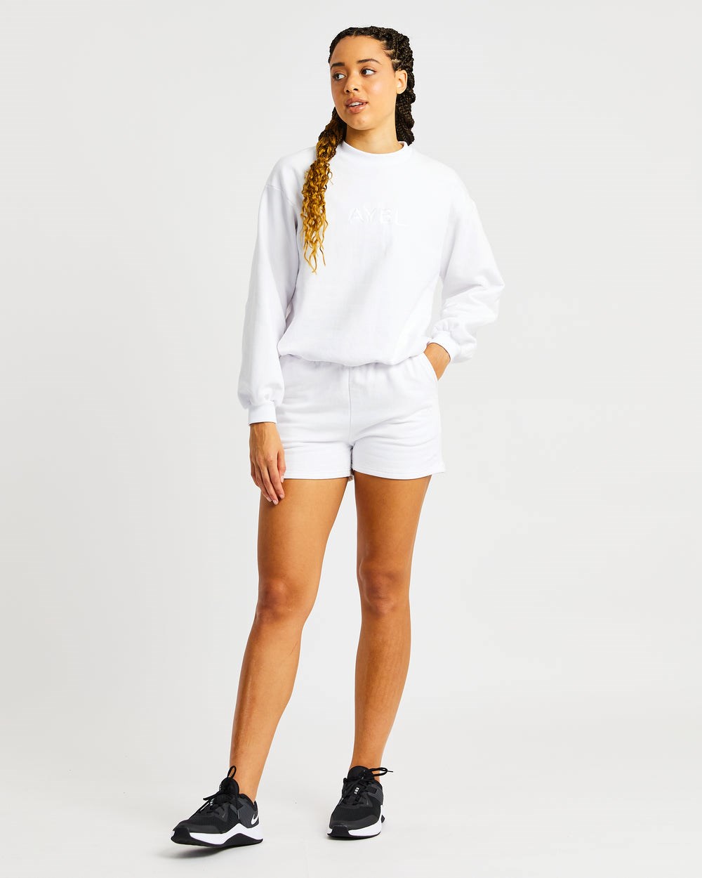 AYBL Everyday Oversized Shorts Vita | 7146-PRNSJ