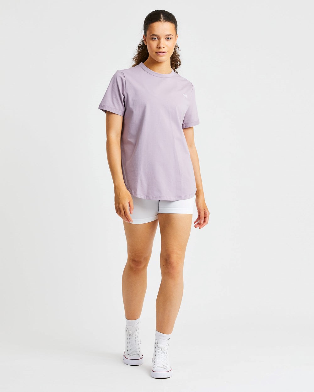 AYBL Everyday Oversized T Shirt Muted Mauve | 3817-EBWQZ