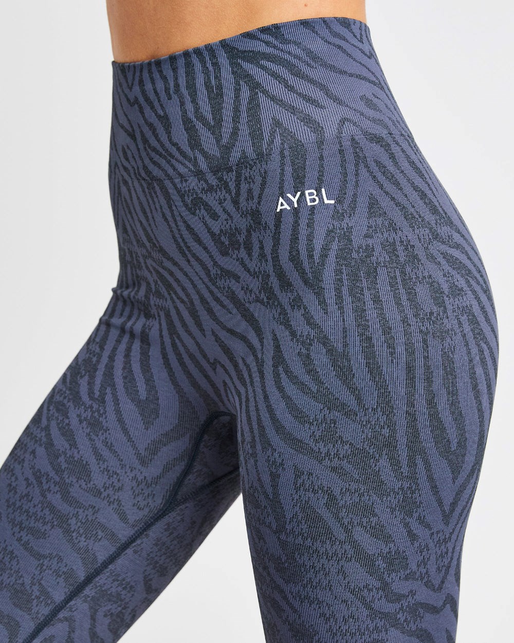 AYBL Evolve Animal Seamless Leggings Blå | 6053-PMTWZ