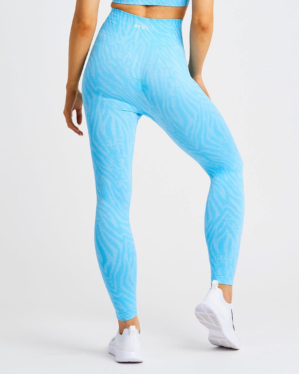 AYBL Evolve Animal Seamless Leggings Blå | 9612-ZXEPC