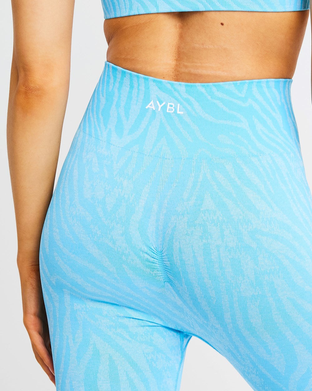 AYBL Evolve Animal Seamless Leggings Blå | 9612-ZXEPC