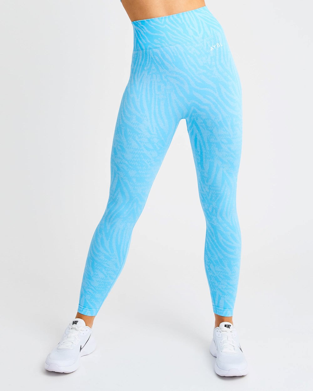 AYBL Evolve Animal Seamless Leggings Blå | 9612-ZXEPC