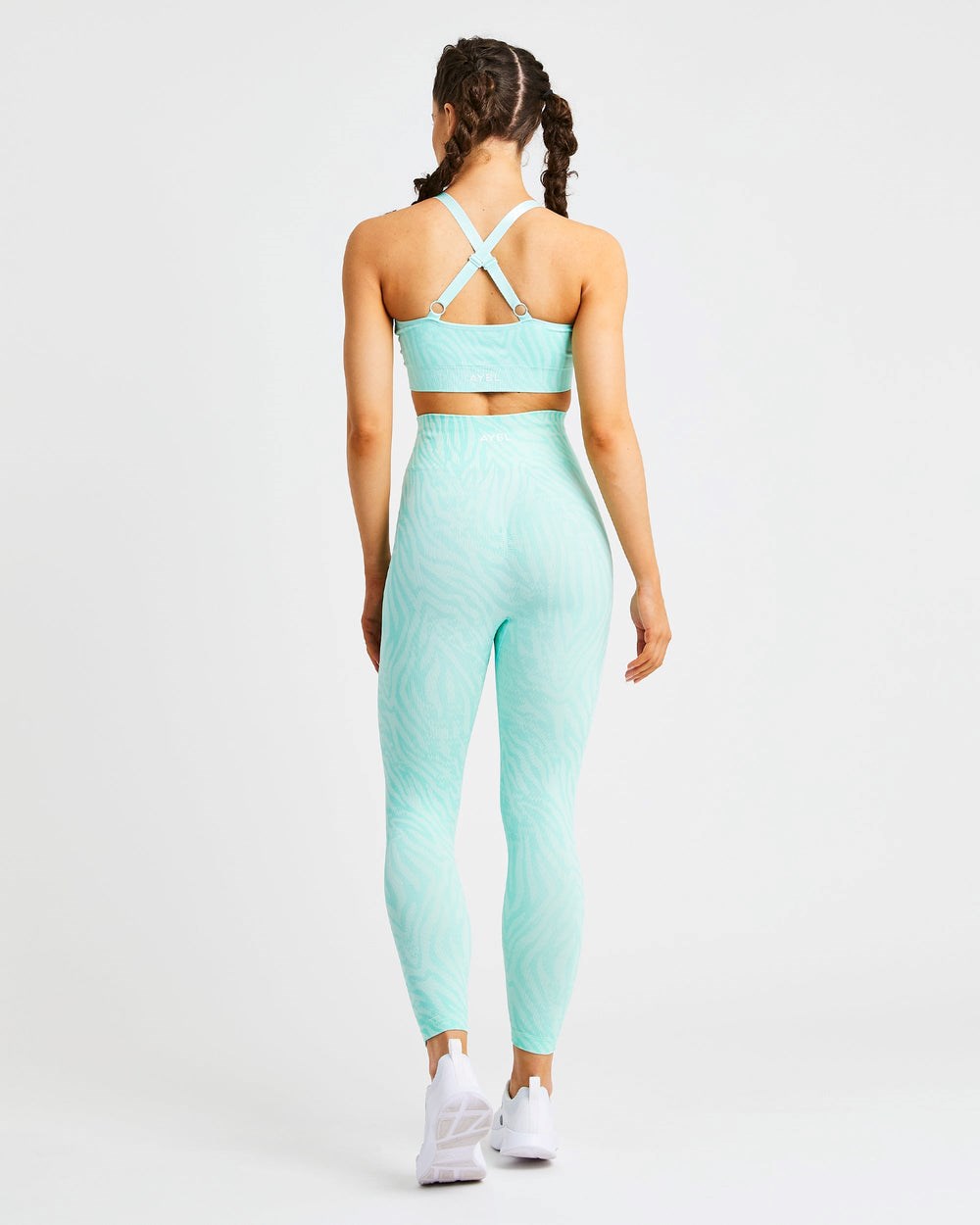 AYBL Evolve Animal Seamless Leggings Mintgröna Gröna | 1632-LCJUZ