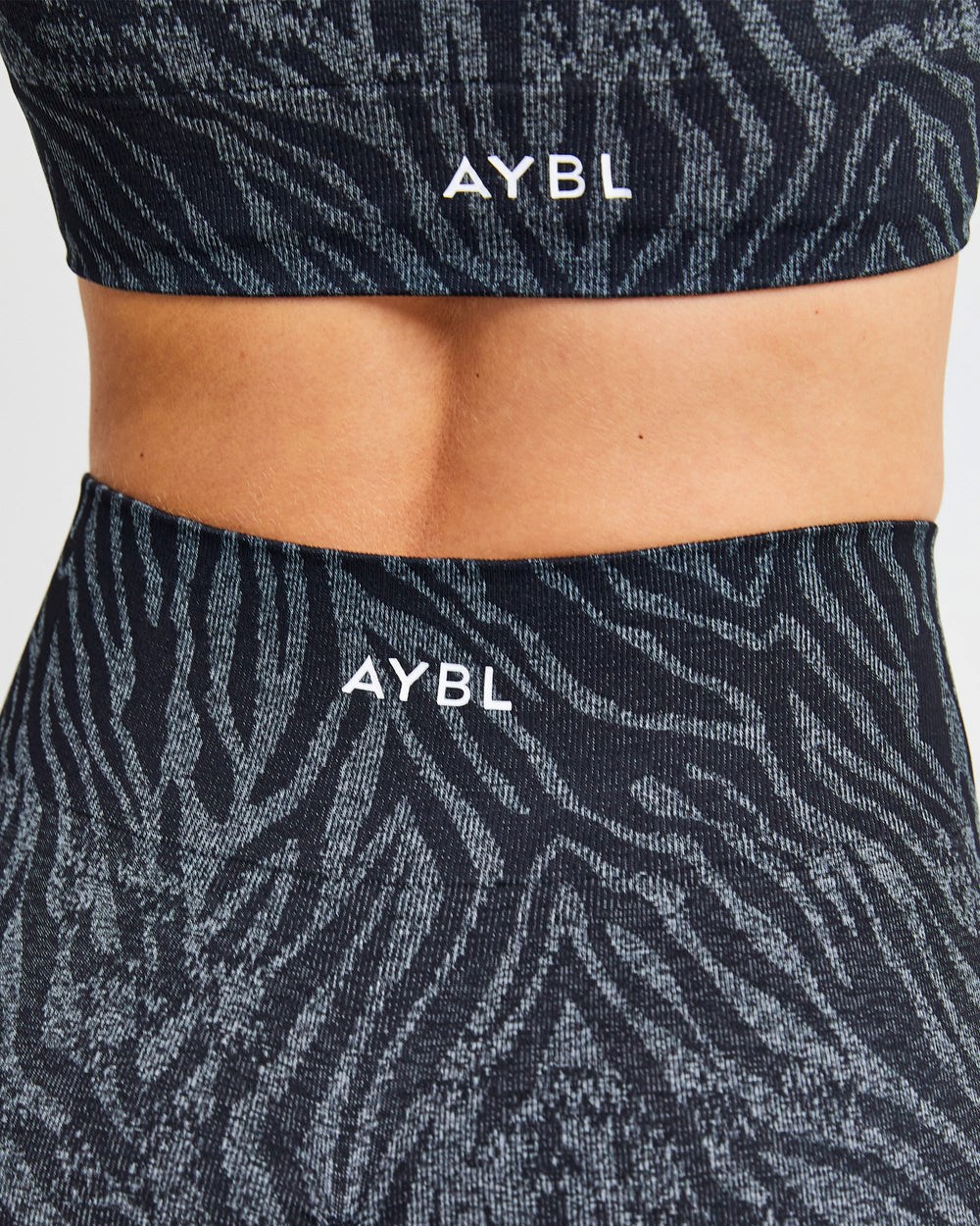 AYBL Evolve Animal Seamless Leggings Svarta | 8435-BHRNM