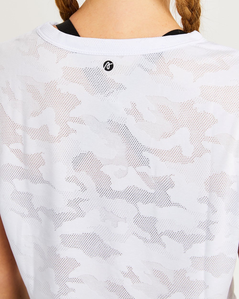 AYBL Evolve Camo Crop T Shirt Vita | 5209-HIVAC