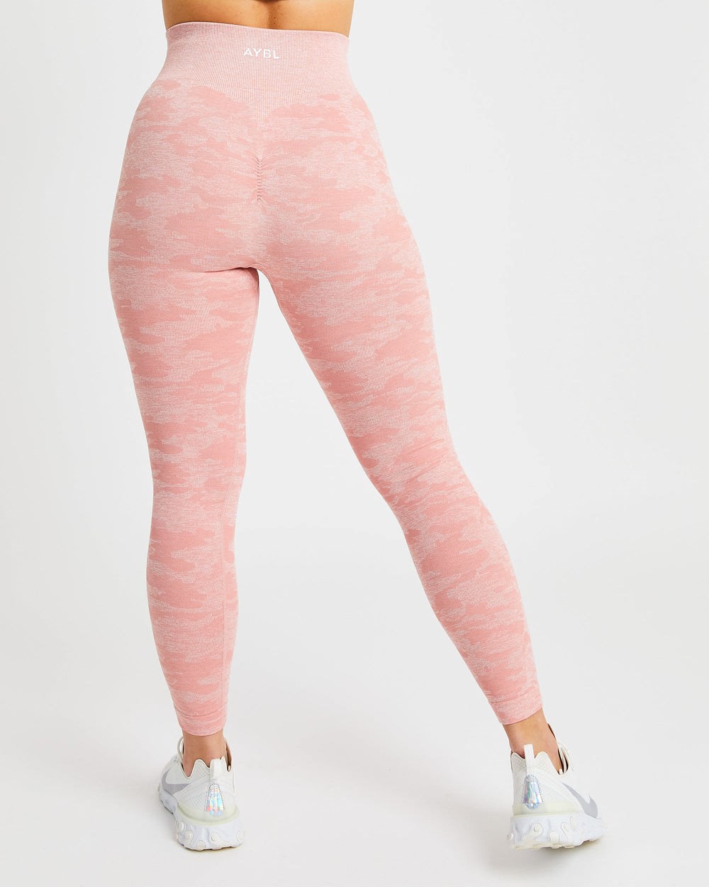 AYBL Evolve Camo Seamless Leggings Rosa | 4905-RKBEA