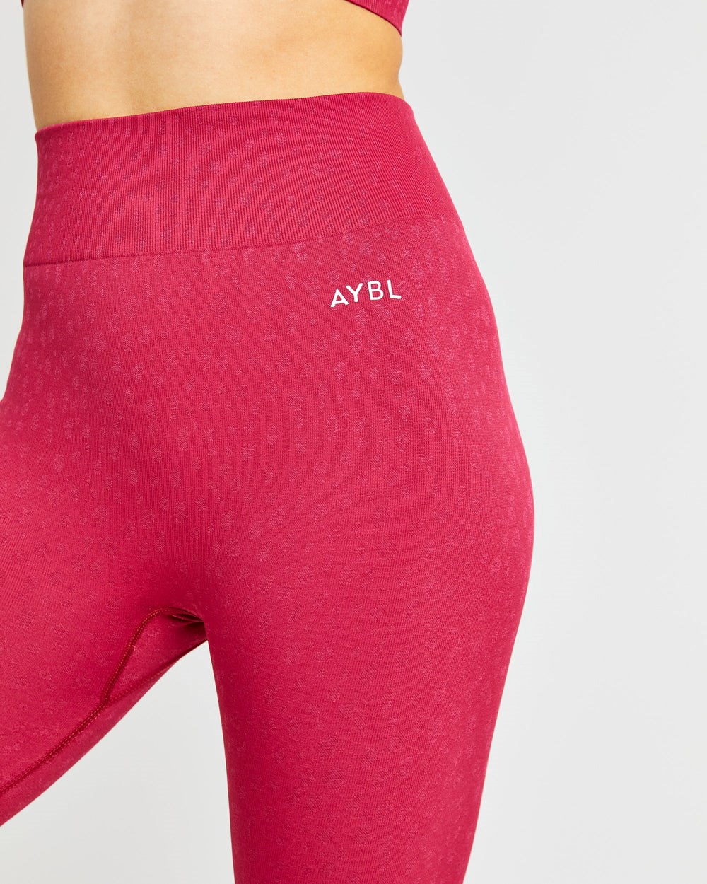 AYBL Evolve Speckle Seamless Leggings Raspberry | 6385-TKPGY