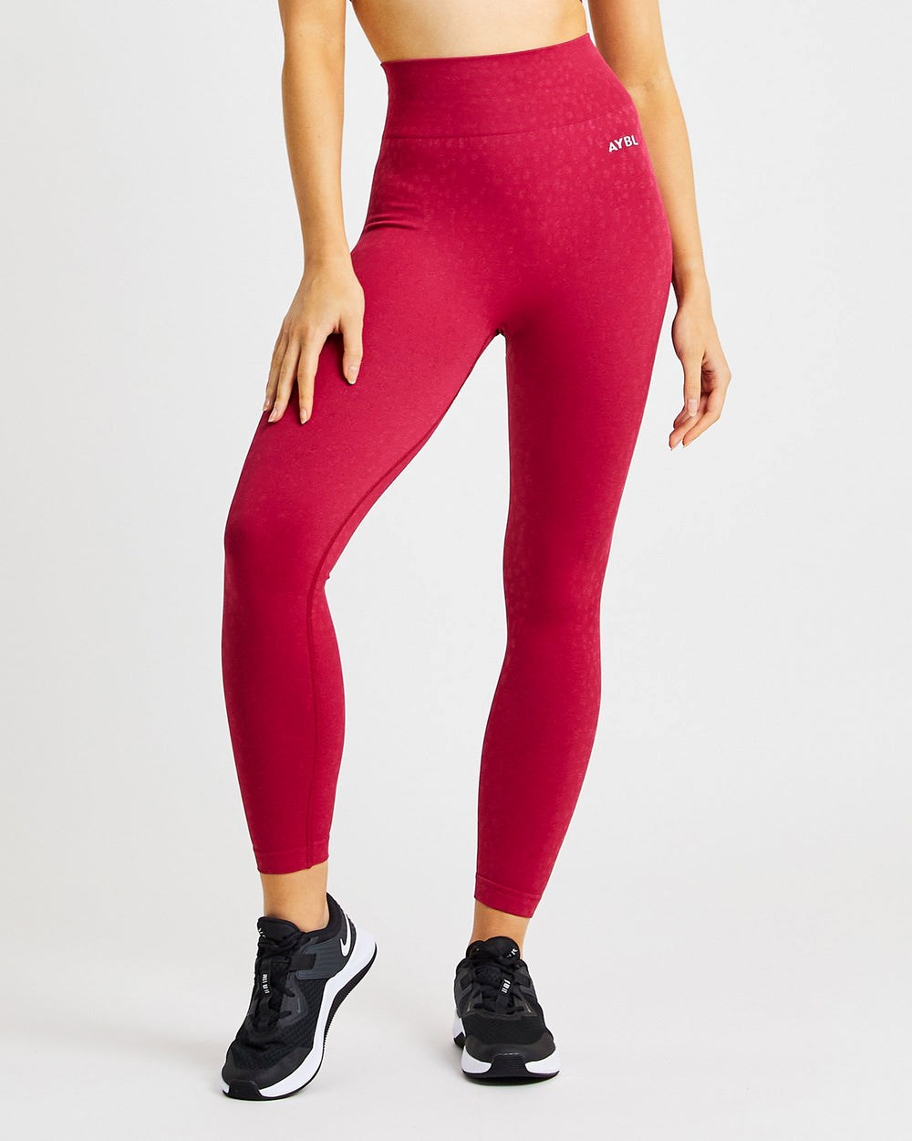 AYBL Evolve Speckle Seamless Leggings Raspberry | 6385-TKPGY