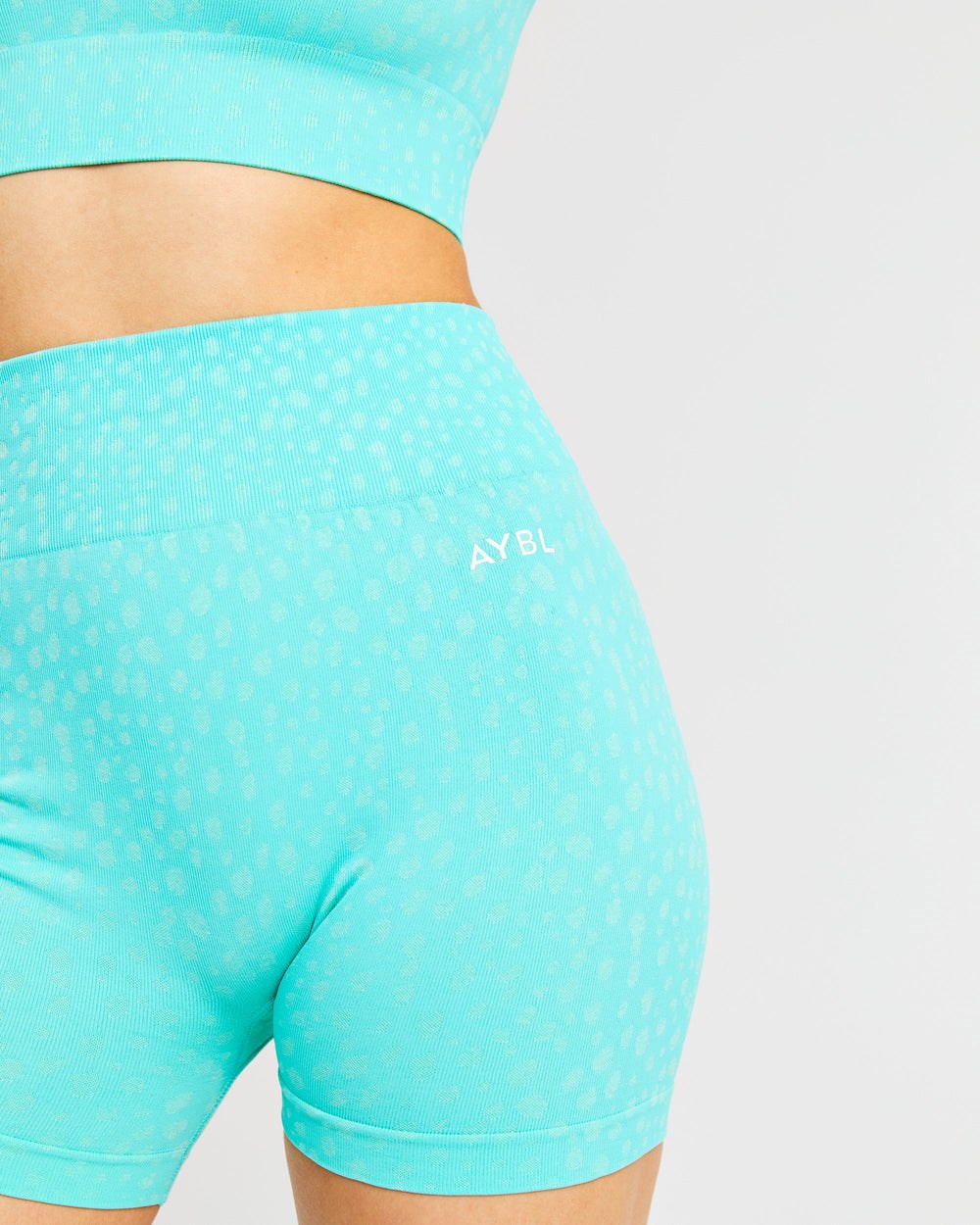 AYBL Evolve Speckle Seamless Shorts Gröna | 5847-KOBWM