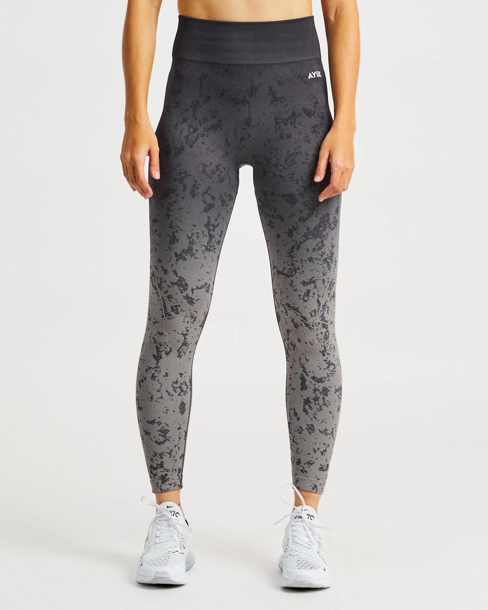 AYBL Flare Seamless Leggings Grå | 2960-MEFDO