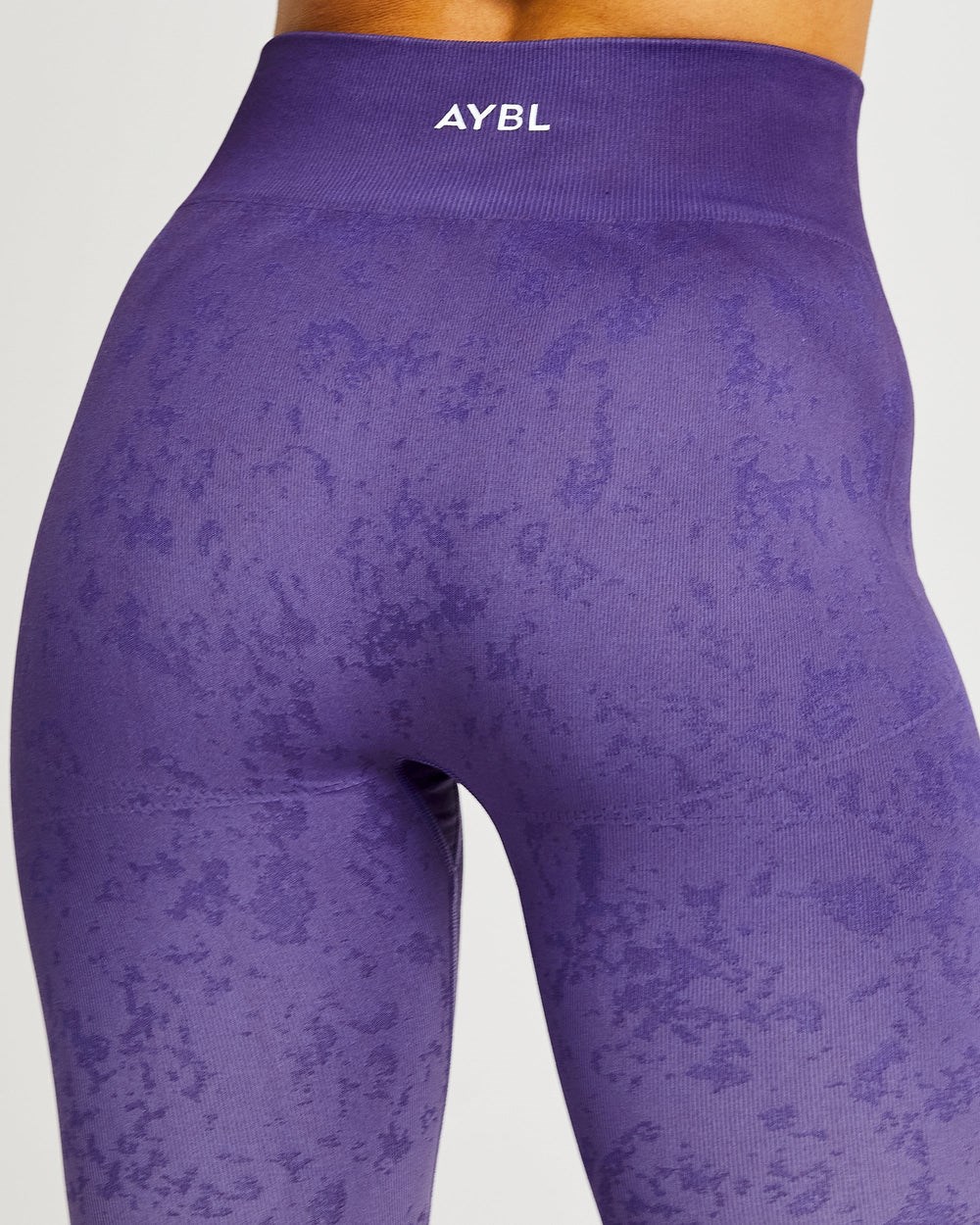 AYBL Flare Seamless Leggings Lila | 4215-JKBQE