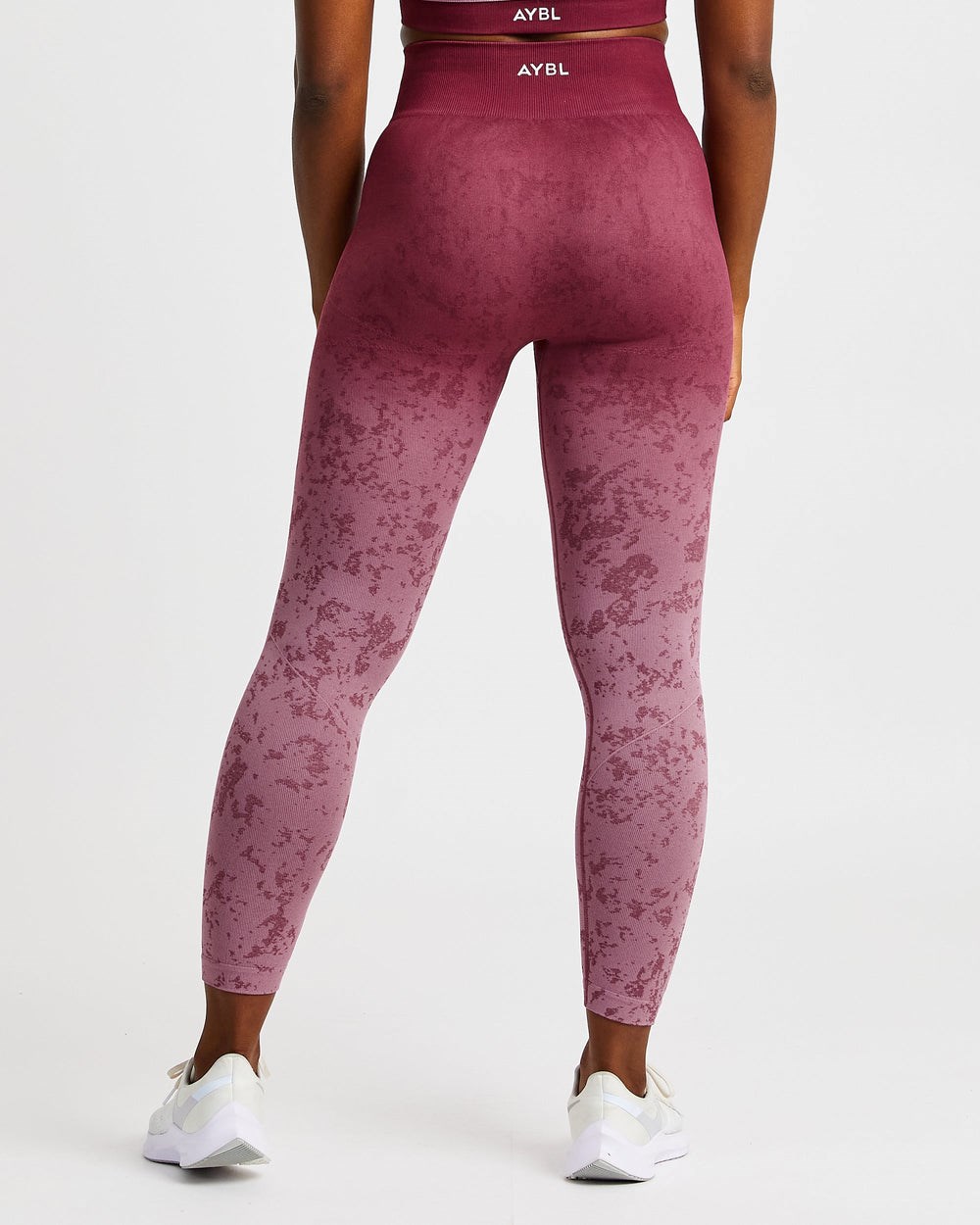 AYBL Flare Seamless Leggings Plum | 2304-LQTMB