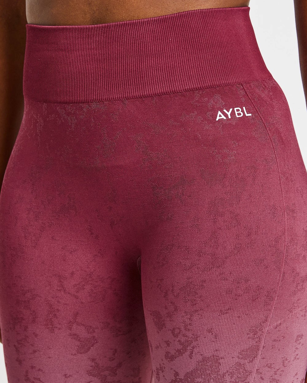 AYBL Flare Seamless Leggings Plum | 2304-LQTMB