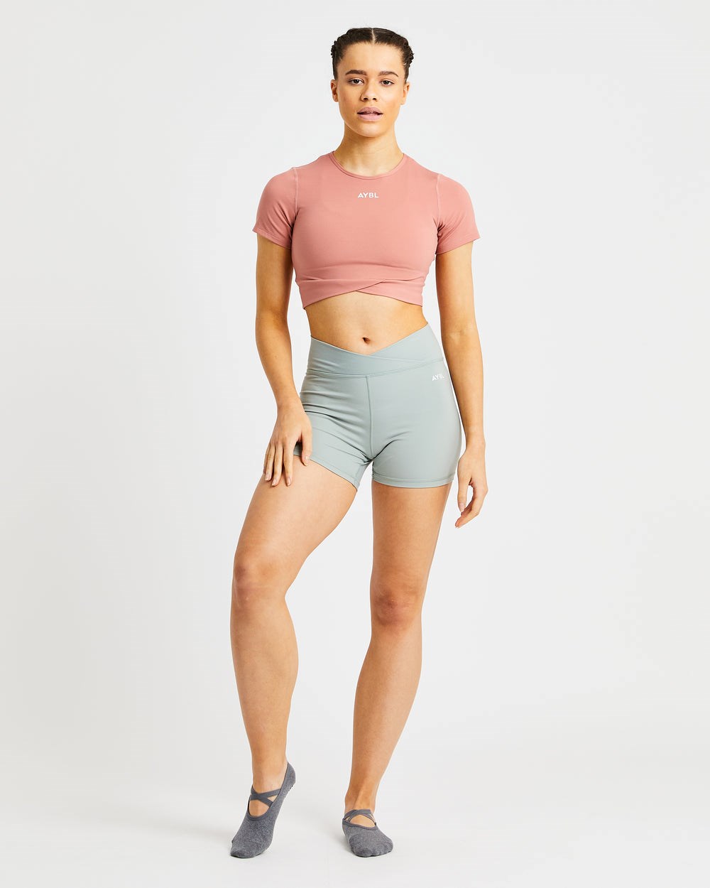 AYBL Flow Crop Top Rosa | 7061-UPBEG