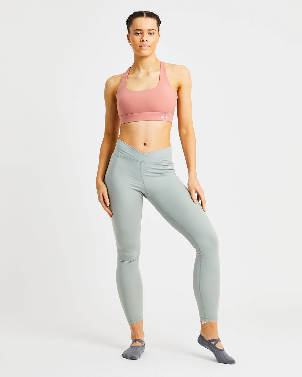 AYBL Flow Leggings Gröna | 4207-OPHSX