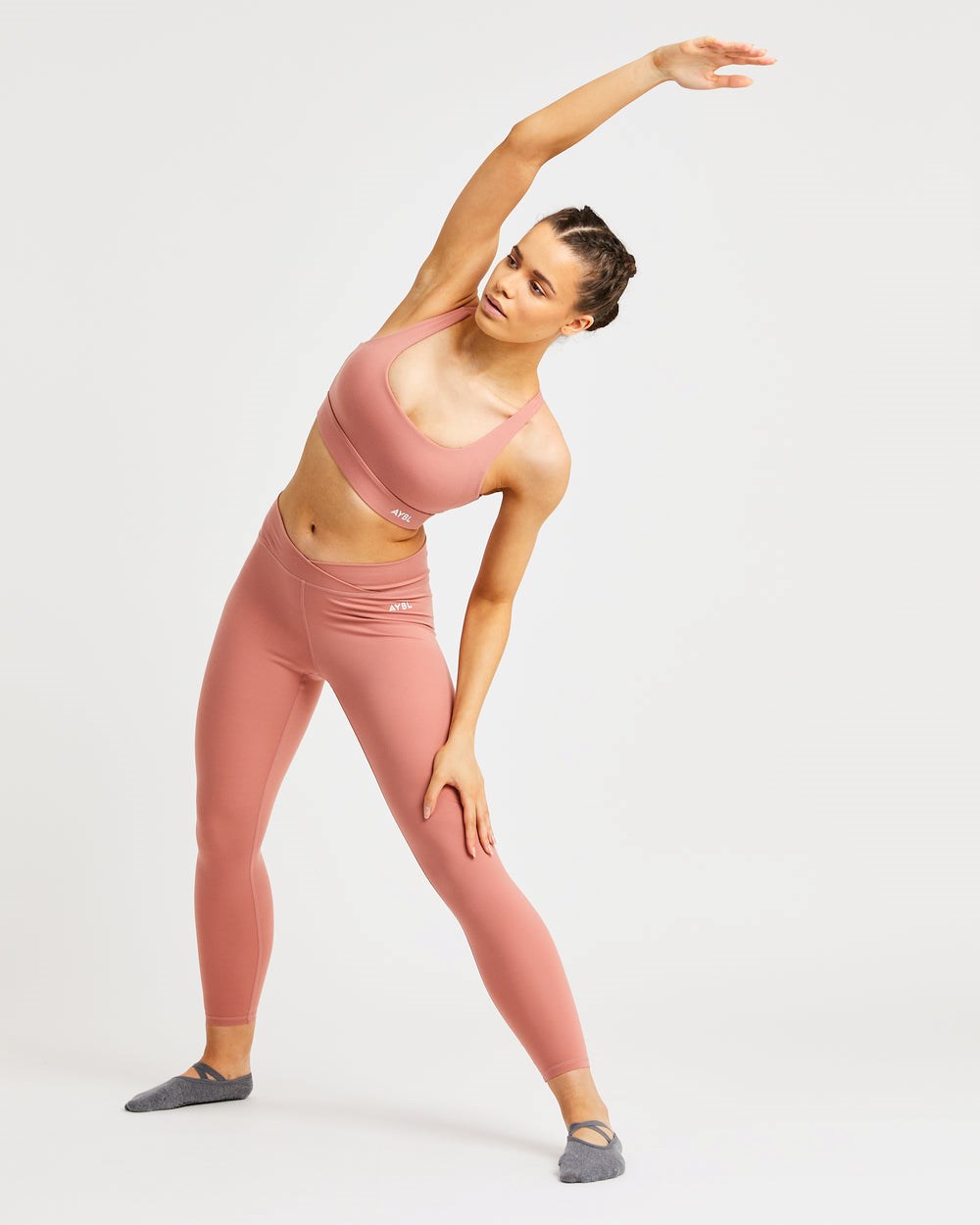 AYBL Flow Leggings Rosa | 2674-QVBAL