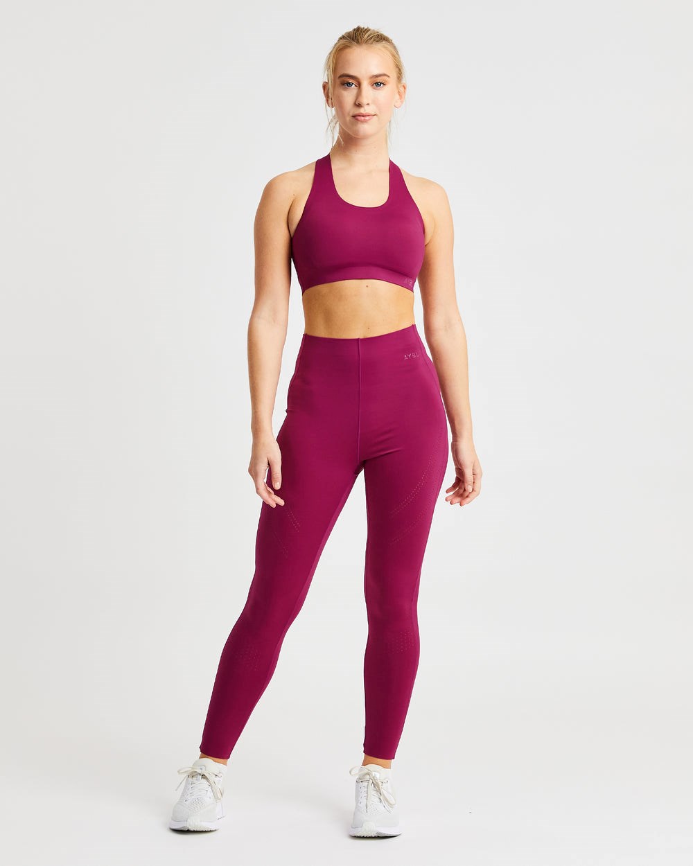 AYBL Fusion Leggings Berry Wine | 9850-NGVHE