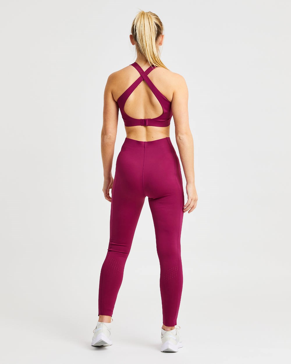 AYBL Fusion Leggings Berry Wine | 9850-NGVHE