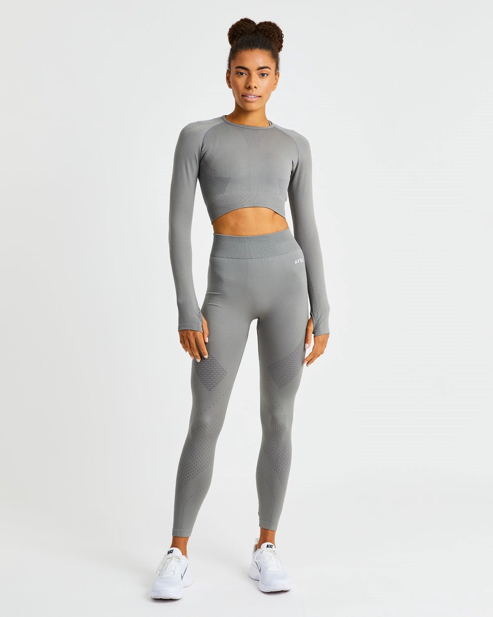 AYBL Ignite Seamless Leggings Grå | 4613-YNAGF