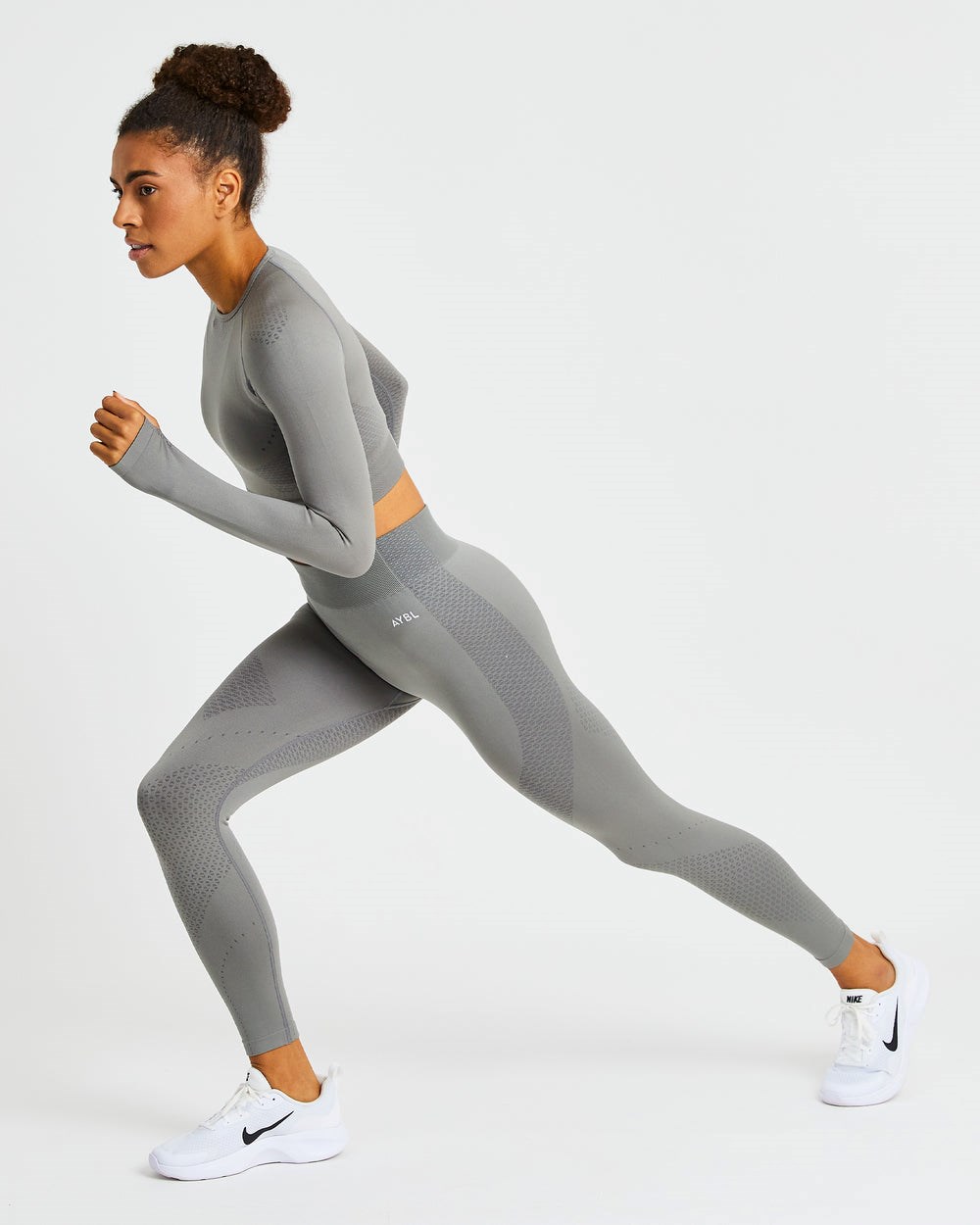 AYBL Ignite Seamless Leggings Grå | 4613-YNAGF