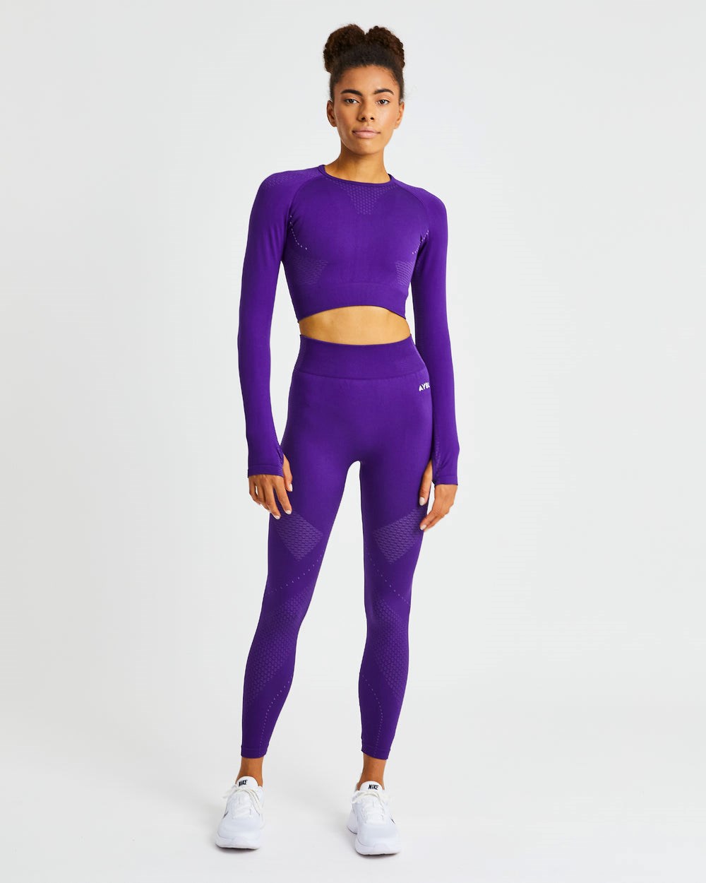 AYBL Ignite Seamless Leggings Lila | 7602-WEZHJ