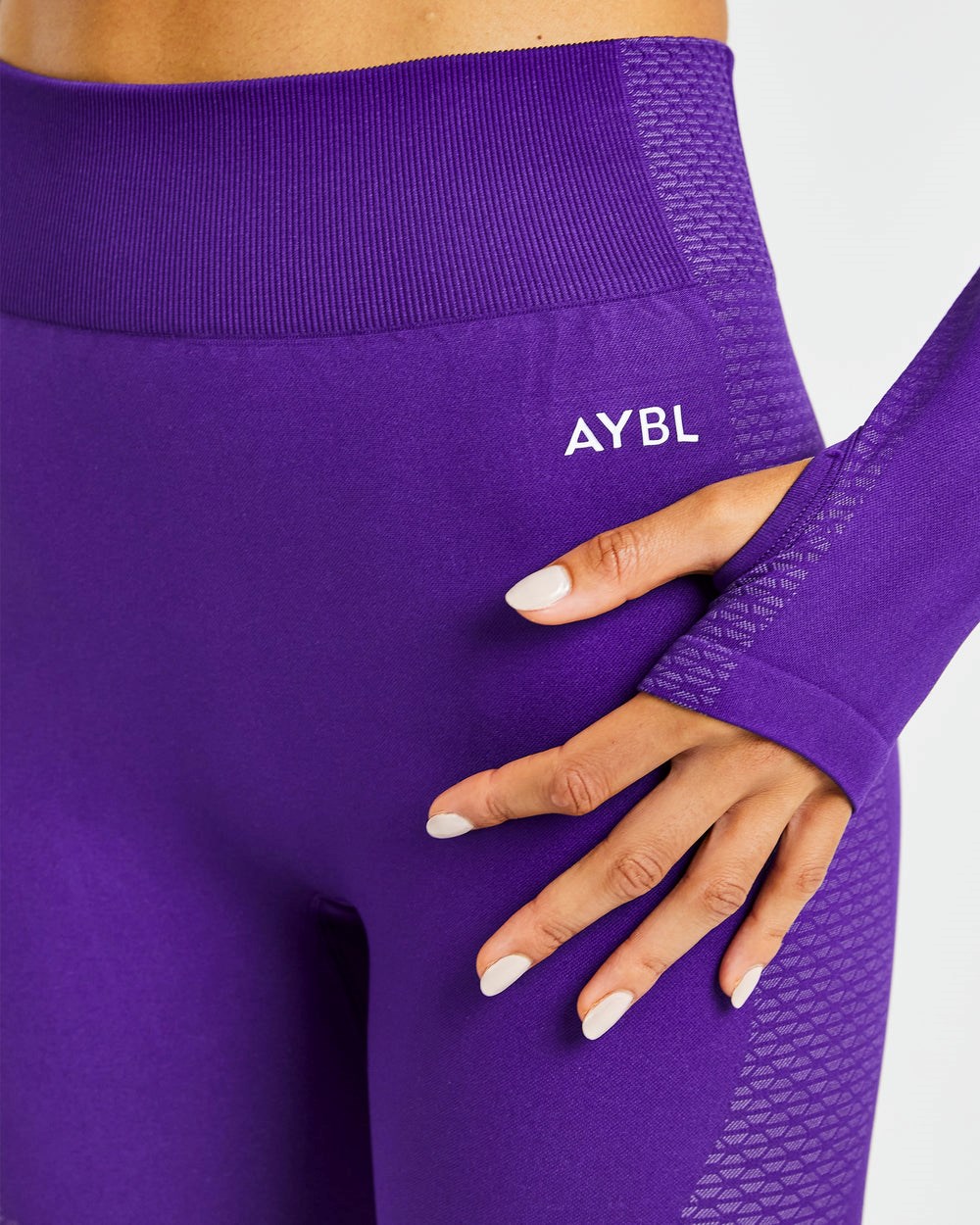 AYBL Ignite Seamless Leggings Lila | 7602-WEZHJ