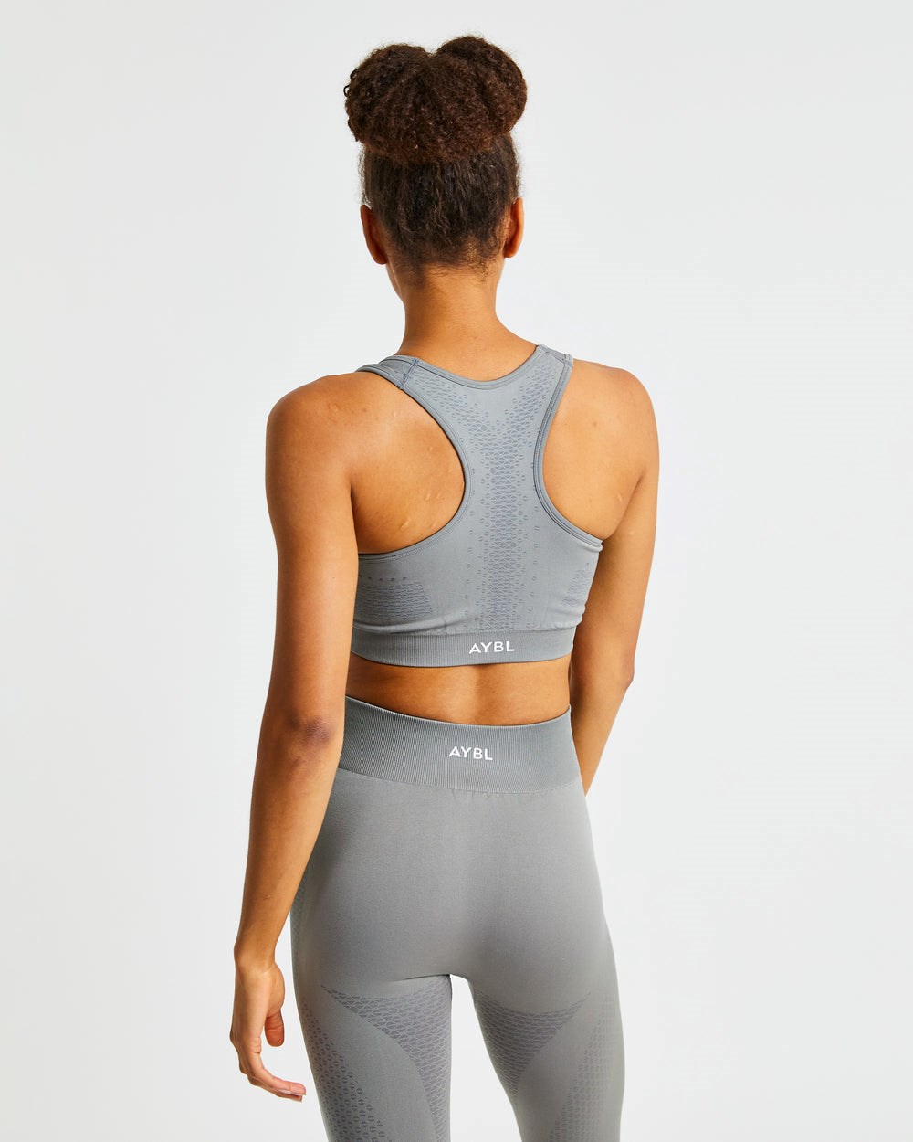 AYBL Ignite Seamless Sports Bra Grå | 5317-CUDBN