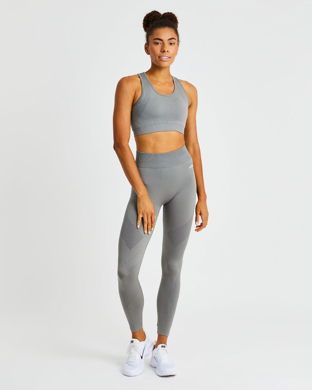 AYBL Ignite Seamless Sports Bra Grå | 5317-CUDBN