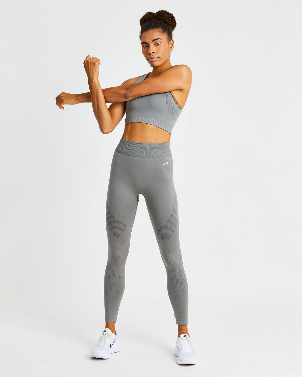 AYBL Ignite Seamless Sports Bra Grå | 5317-CUDBN