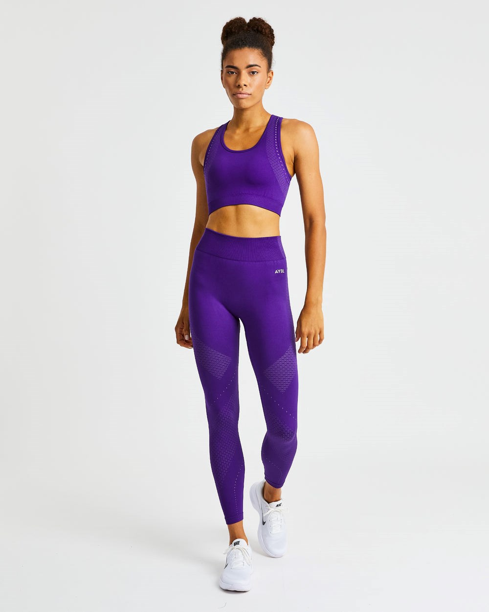 AYBL Ignite Seamless Sports Bra Lila | 1039-PGYER