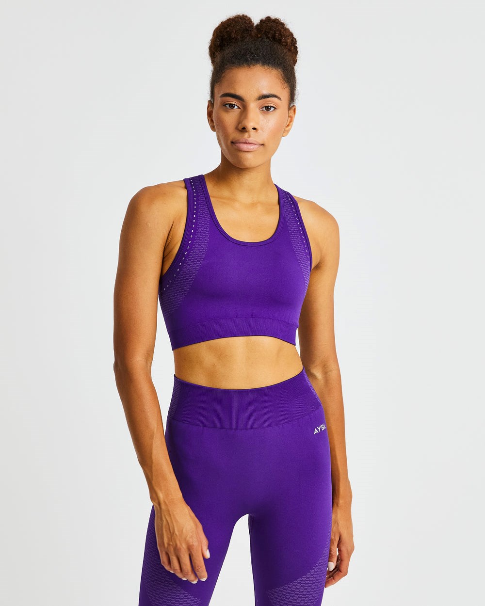 AYBL Ignite Seamless Sports Bra Lila | 1039-PGYER