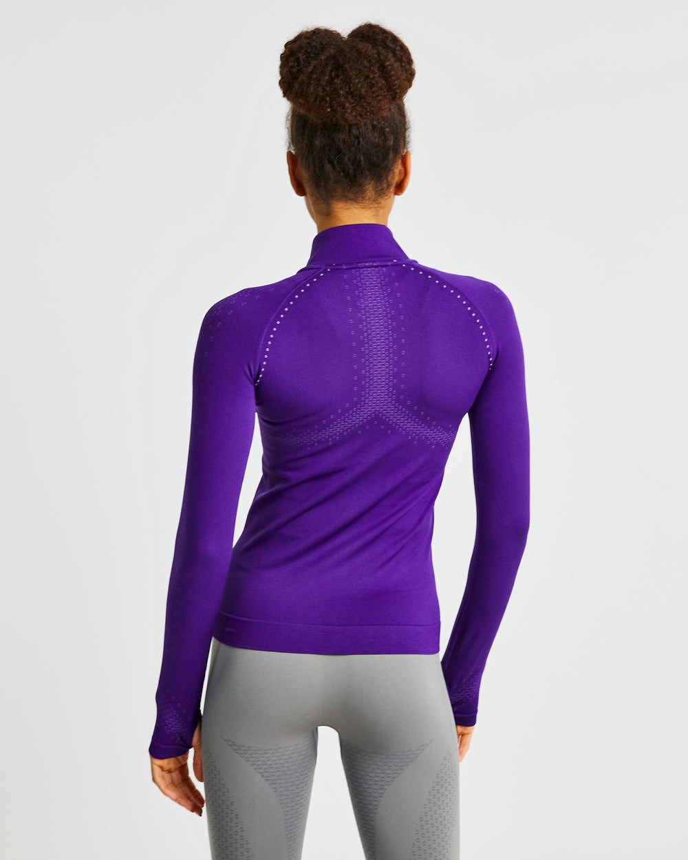 AYBL Ignite Seamless Zip Jacket Lila | 6127-PKZWC