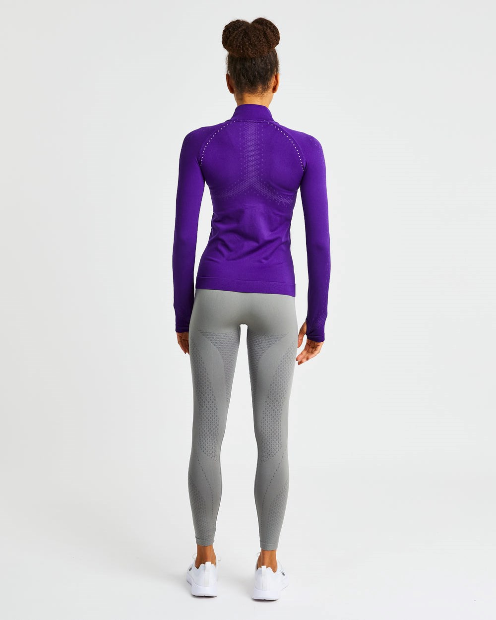 AYBL Ignite Seamless Zip Jacket Lila | 6127-PKZWC