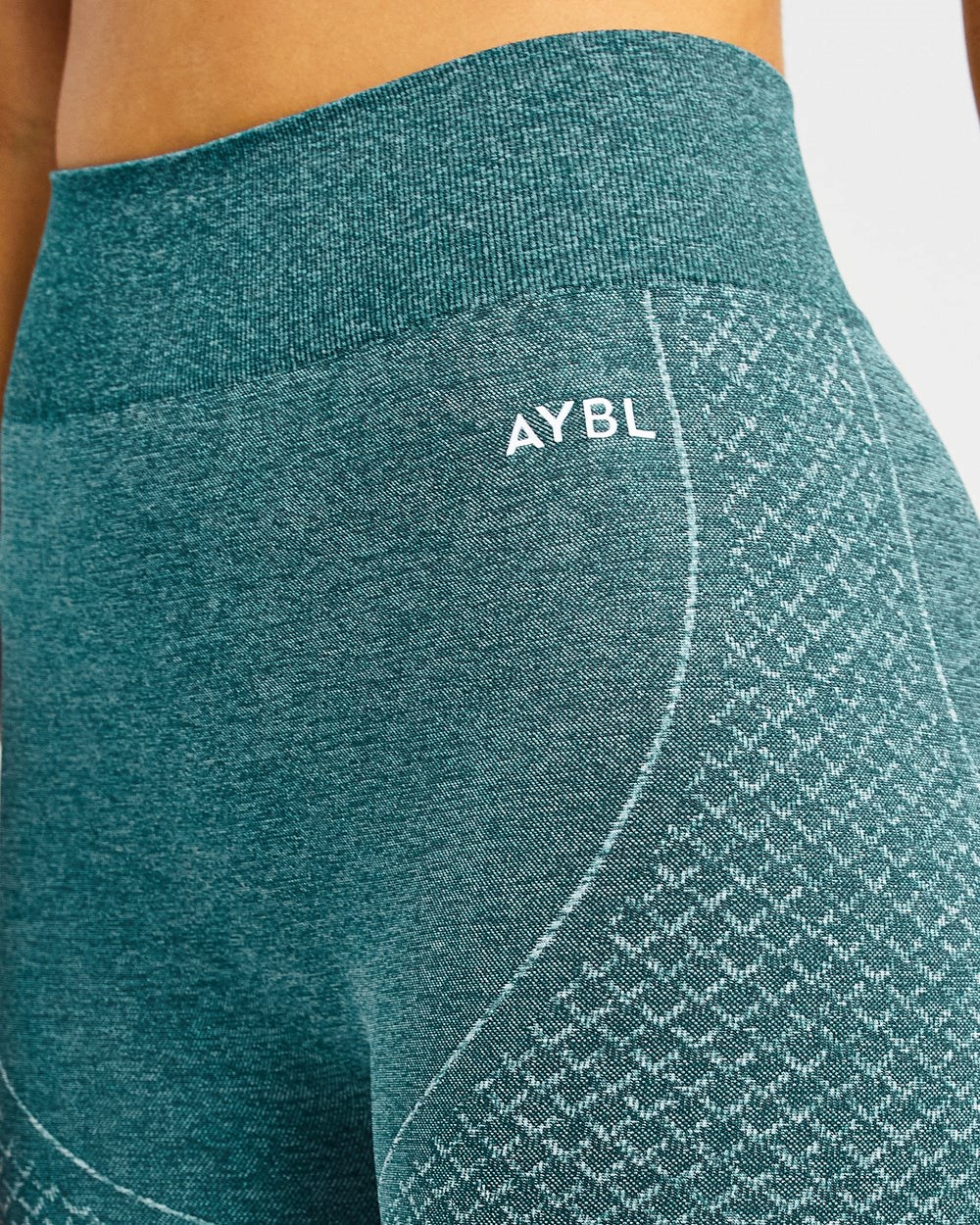 AYBL Impact Seamless Leggings Gröna | 6927-WPAOD