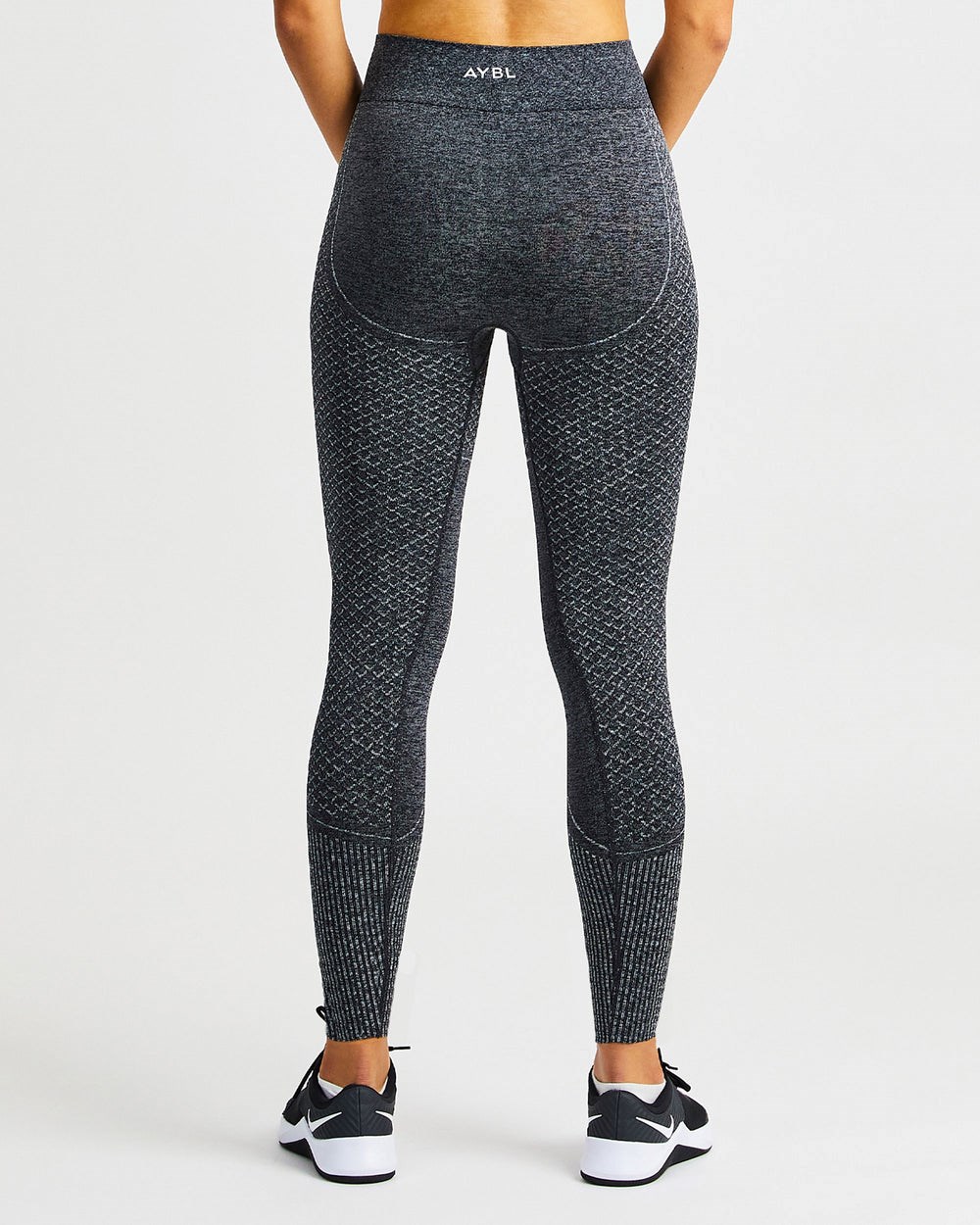 AYBL Impact Seamless Leggings Svarta | 4780-ZWYCM