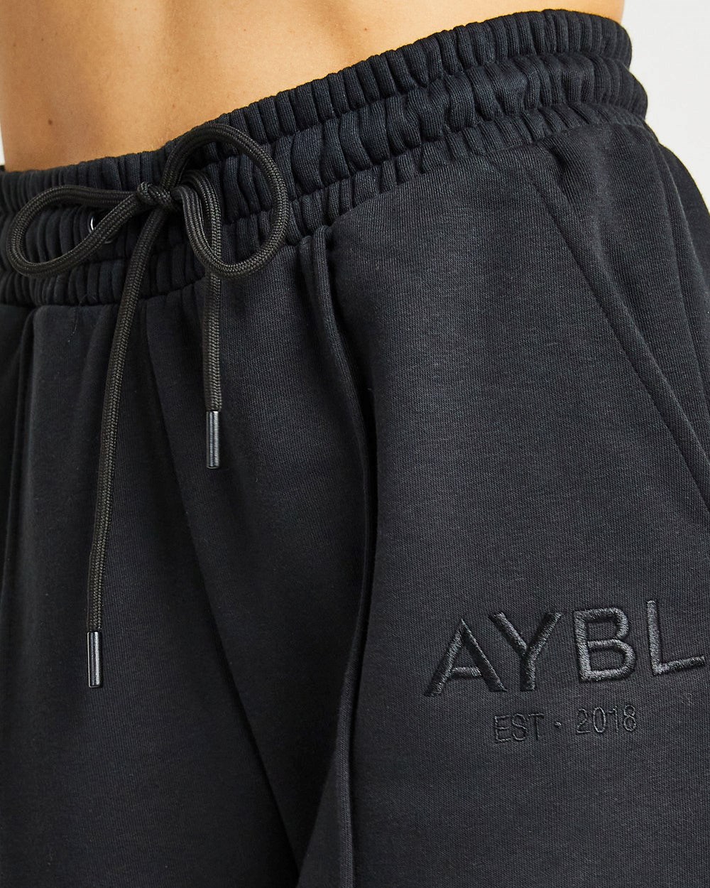 AYBL Luxe Joggers Svarta | 1536-WVHQG