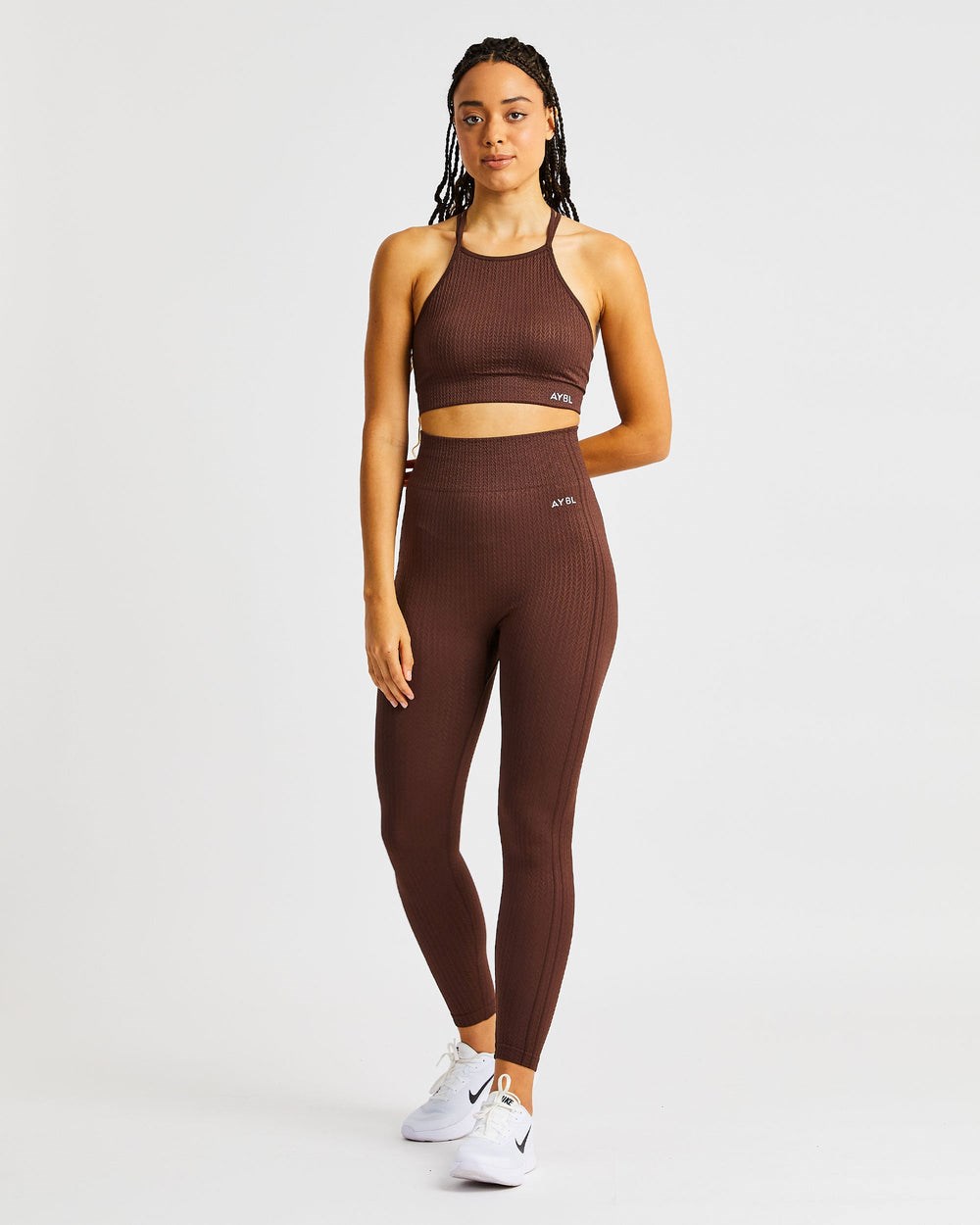 AYBL Luxe Seamless Crop Tank Top Bruna | 1478-XCZHS