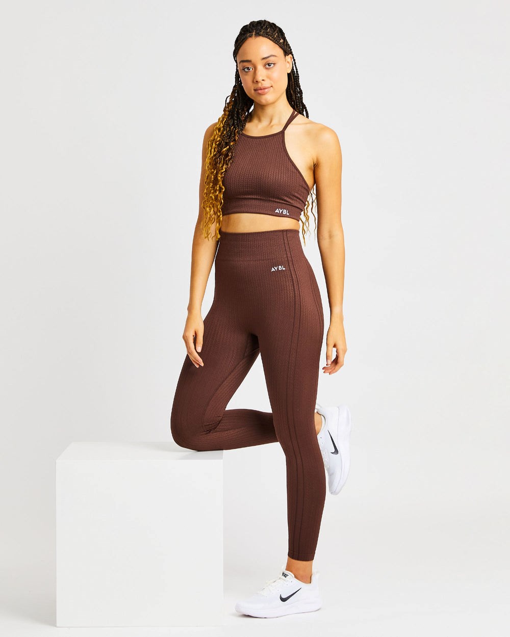 AYBL Luxe Seamless Crop Tank Top Bruna | 1478-XCZHS