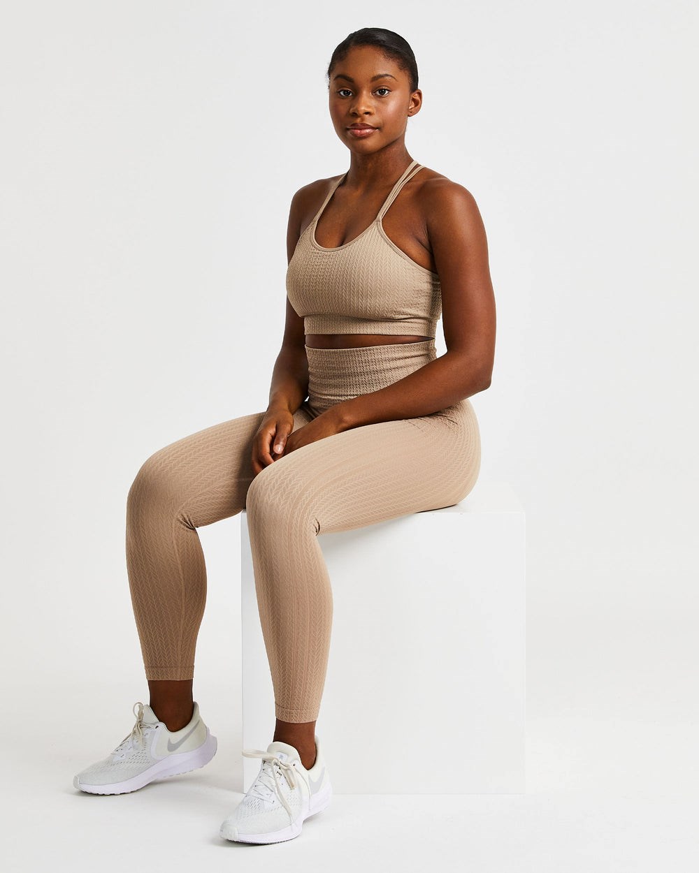 AYBL Luxe Seamless Leggings Mocha | 9063-FEZDO