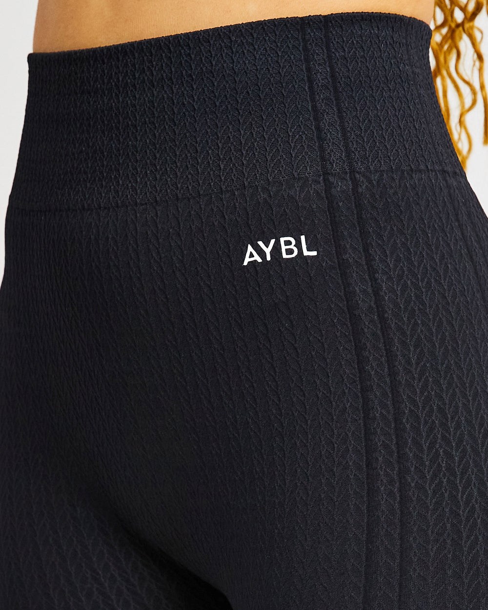 AYBL Luxe Seamless Leggings Svarta | 3057-DEOYS