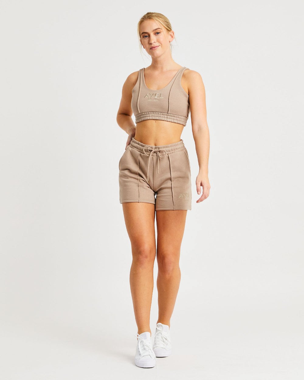 AYBL Luxe Shorts Mocha | 2891-FTARP