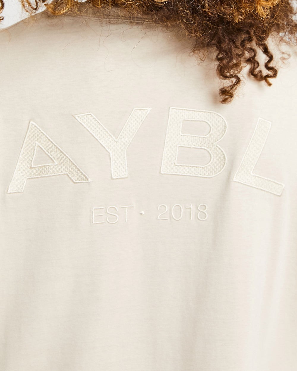 AYBL Luxe T Shirt Sand | 4062-UCBTD